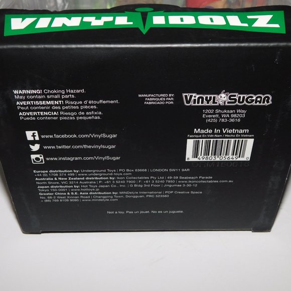 2018 Vinyl Sugar Idolz  #23 Dodgeball White Goodman 8" Figure - Picture 9 of 9
